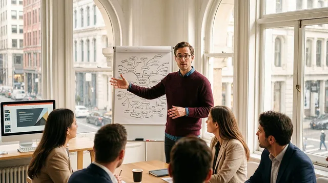 presentation, workshop, strategy, leadership, business, meeting, flipchart, planning, professional, office, brainstorming, teamwork, communication, diagram, explanation, startup, corporate, training, collaboration, career, ai generated. Six checks for a commerce reviews supplier comparison