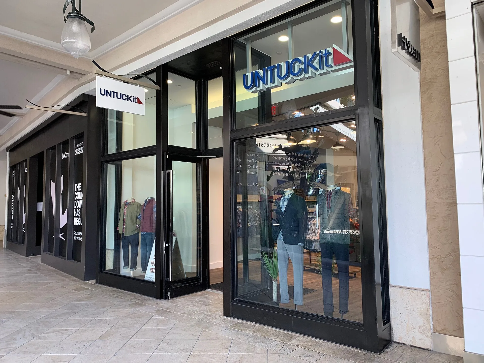 Brick and mortar from an online retailer.